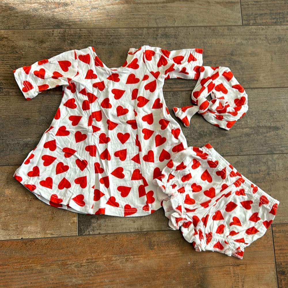 Milkmaid Goods Baby Heart Set